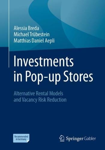 Investments in Pop-up Stores: Alternative Rental Models and Vacancy Risk Reduction  by Alessia Breda at Abbey's Bookshop, 