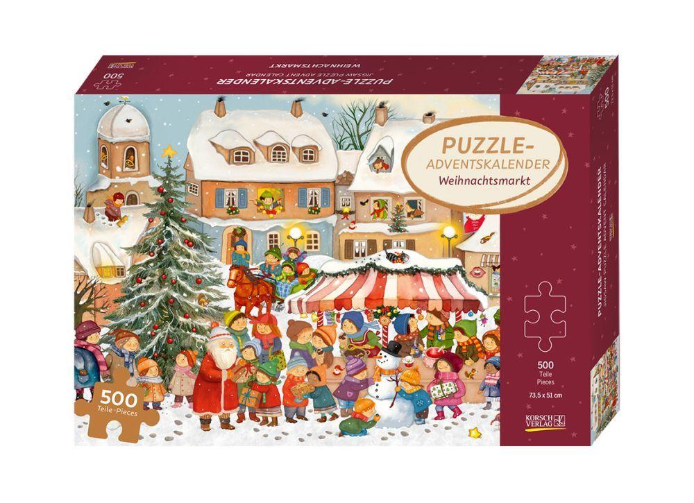 Christmas Market (Jigsaw Puzzle Advent Calendar)
