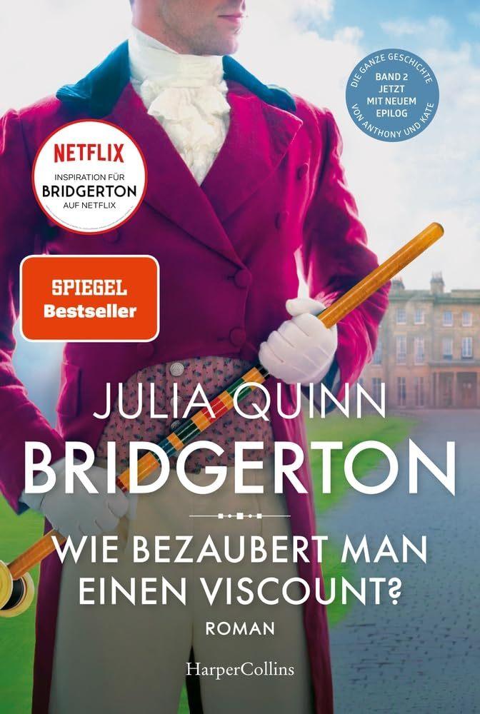 Wie Bezaubert Man Einen Viscount (#2 Bridgerton)  by Julia Quinn at Abbey's Bookshop, 
