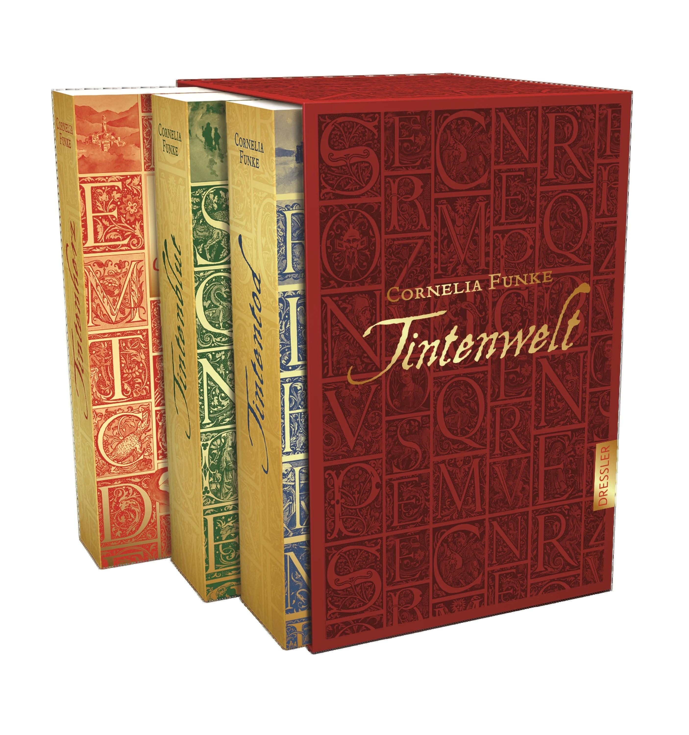 Tintenwelt-Schuber (Box set Inkheart German)  by Cornelia Funke at Abbey's Bookshop, 