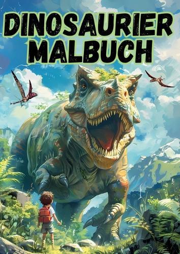 Das große Dinosaurier Malbuch: 86 coole Dinosaurier Motive zum Ausmalen für Kinder ab 4 Jahren  by Michael Parzinger at Abbey's Bookshop, 