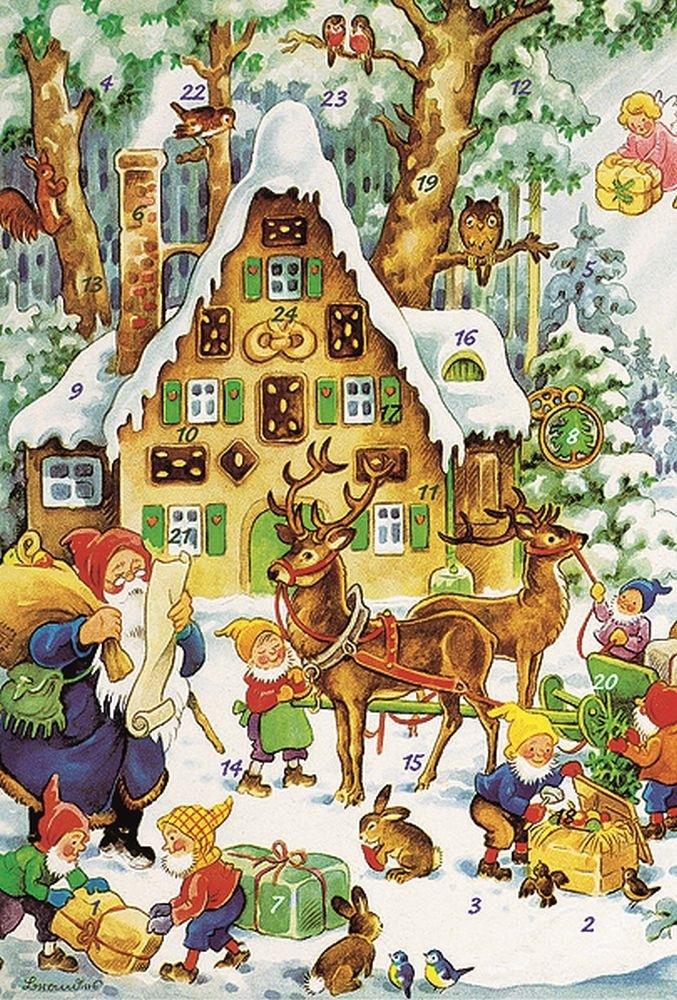 Gingerbread House (Card Advent Calendar)  by Vevoke at Abbey's Bookshop, 