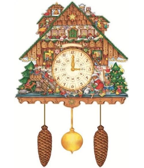 Christmas Cuckoo (Advent Calendar Mobile)  by BP-Diaries-Calendars~XMASGIFT at Abbey's Bookshop, 