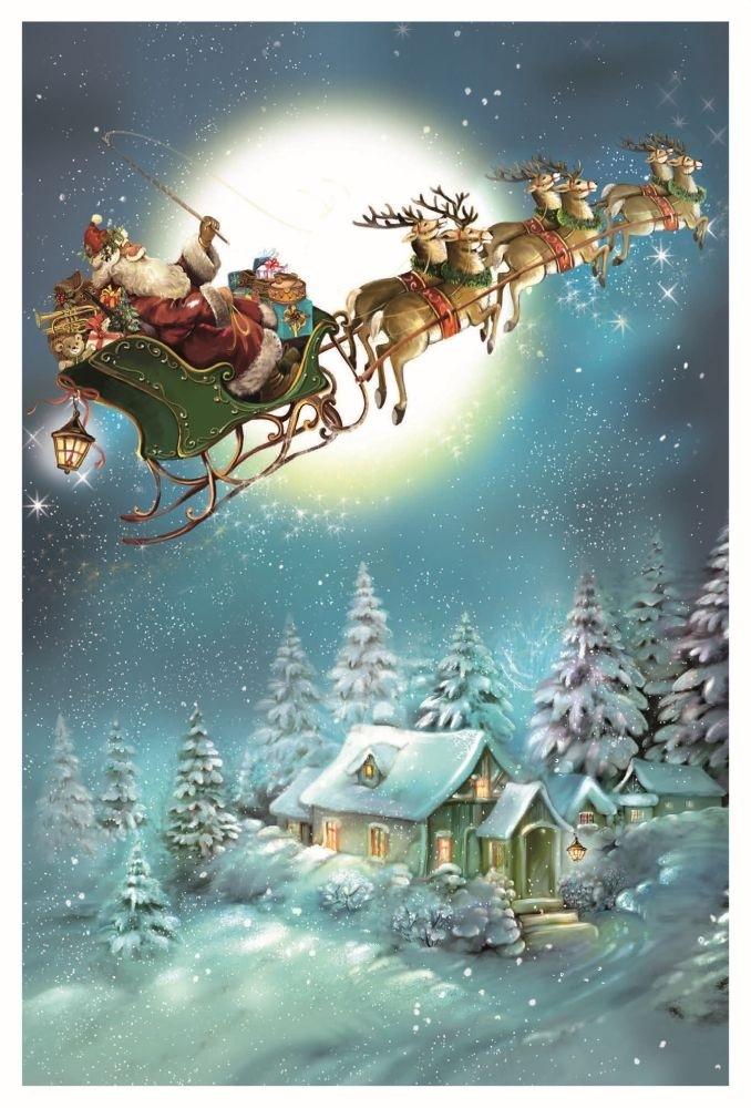 Sleigh Flight (Card Advent Calendar)  by Vevoke at Abbey's Bookshop, 