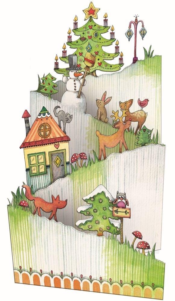 Christmas on the Hill (3D Advent Calendar)