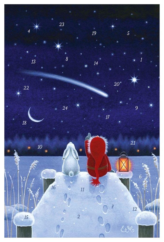 Lakeside Star (Card Advent Calendar)  by Vevoke at Abbey's Bookshop, 