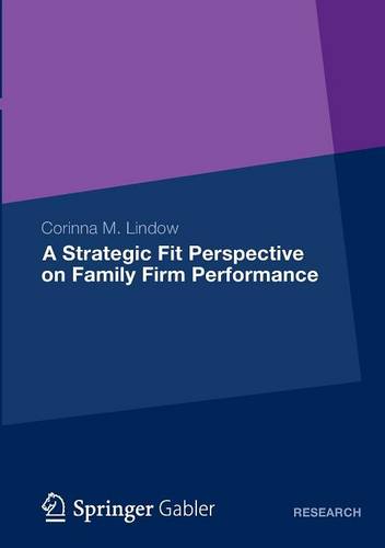 A Strategic Fit Perspective on Family Firm Performance  by Corinna M. Lindow at Abbey's Bookshop, 
