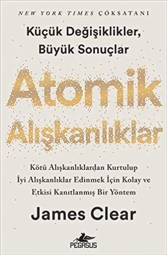 Atomik Aliskanliklar (Atomic Habits Turkish)  by James Clear at Abbey's Bookshop, 