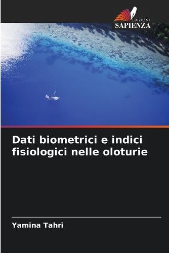 Biometric data and physiological indices in sea cucumbers