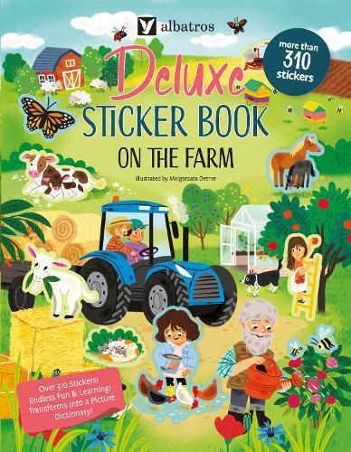 Deluxe Sticker Book: On the Farm  by Joli Hannah at Abbey's Bookshop, 