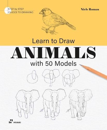 Learn to Draw Animals with 50 Models  by Niels Roman at Abbey's Bookshop, 