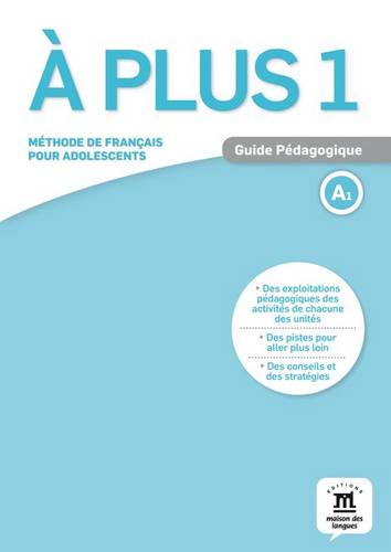 A Plus 1 A1 Guide Pedagogique PRICE ONLY WHILE STOCK LASTS