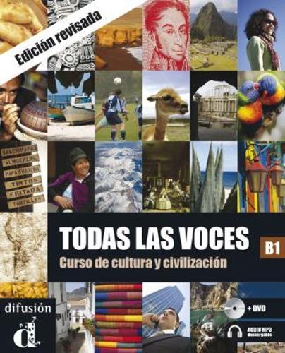 Todas las Voces B1 Libro del Alumno & CD & DVD PRICE ONLY WHILE STOCK LASTS  at Abbey's Bookshop, 