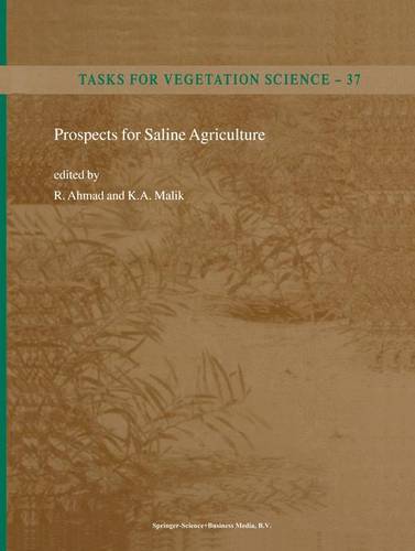 Prospects for Saline Agriculture  by R. Ahmad at Abbey's Bookshop, 