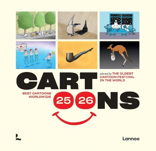 Cartoons 2025/2026: Best cartoons worldwide selected by the oldest cartoon festival in the world  by Cartoonfestival Knokke Heist at Abbey's Bookshop, 