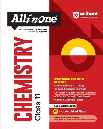 All in One Chemistry Cbse Class 11  by Tarnija Midha at Abbey's Bookshop, 