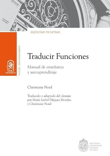 Traducir funciones  by Christiane Nord at Abbey's Bookshop, 