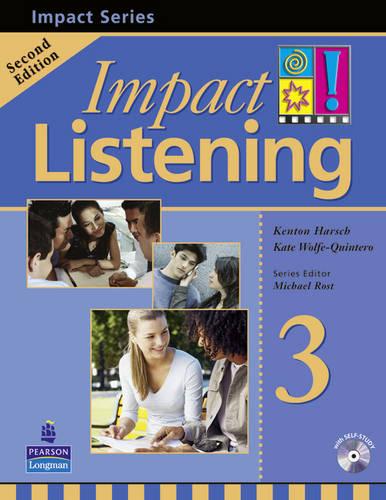 Impact Listening 3 Student Book and Practice CD PRICE ONLY WHILE STOCK LASTS  by Kenton Harsch at Abbey's Bookshop, 