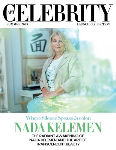 Art Celebrity Launch Collection Summer 2025 - Nada Kelemen: The Radiant Awakening of Nada Kelemen and the Art of Transcendent Beauty  by Art Celebrity Magazine at Abbey's Bookshop, 