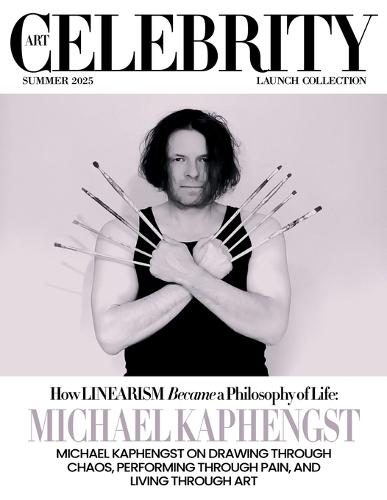 Art Celebrity Launch Collection Summer 2025 - Michael Kaphengst: Michael Kaphengst on Drawing through Chaos, Performing through Pain, and Living through Art  by Art Celebrity Magazine at Abbey's Bookshop, 
