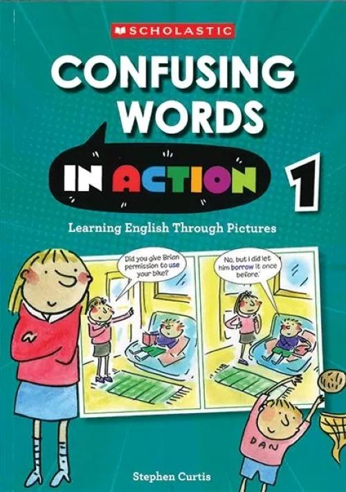 Confusing Words in Action 1  by Stephen Curtis at Abbey's Bookshop, 