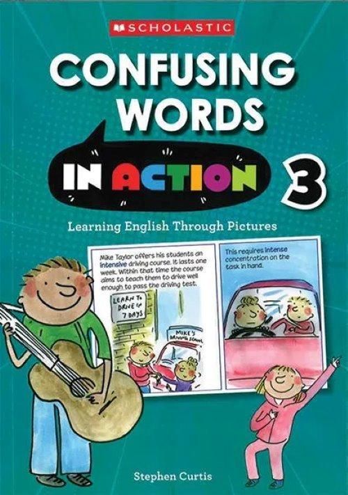 Confusing Words in Action 3  by Stephen Curtis at Abbey's Bookshop, 
