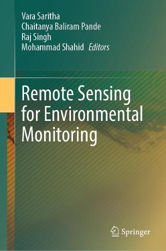 Remote Sensing for Environmental Monitoring  by Vara Saritha at Abbey's Bookshop, 