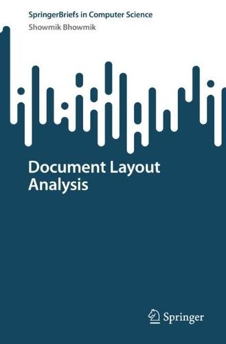 Document Layout Analysis  by Showmik Bhowmik at Abbey's Bookshop, 