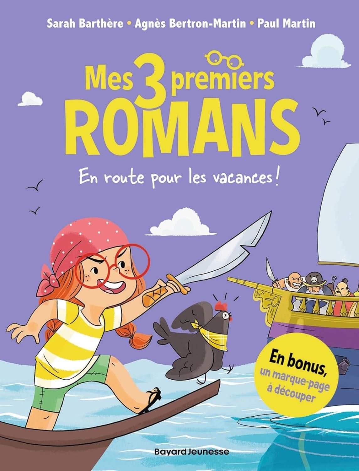 En Route Pour le Vacanes (Mes 3 Premiers Romans)  by Bertron-Martin, Agnes & Martin, Paul & Barthere, Sarah at Abbey's Bookshop, 