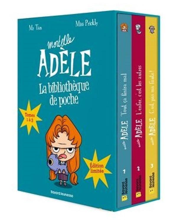 Ma Bibliotheque Mortelle Adele: Coffret des Tomes 1 a 3