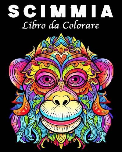 Scimmia Libro da Colorare: 30 Disegni di Scimmie Unici per la Gestione dello Stress  by Lea Schöning Bb at Abbey's Bookshop, 