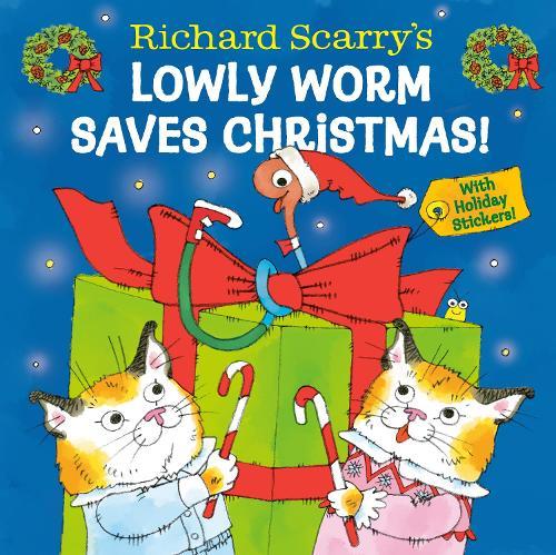 Richard Scarry's Lowly Worm Saves Christmas!  by Richard Scarry at Abbey's Bookshop, 
