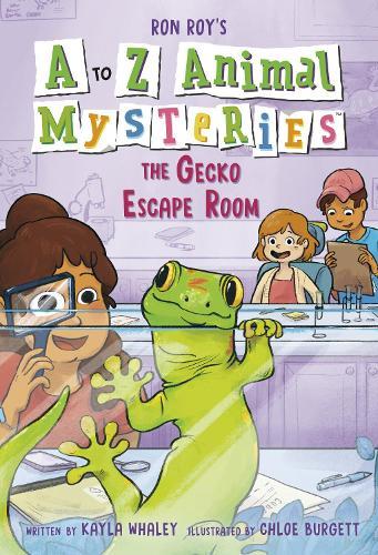 A to Z Animal Mysteries #7: The Gecko Escape Room  by Wallace Ronald Roy at Abbey's Bookshop, 