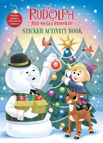 Rudolph the Red-Nosed Reindeer Sticker Activity Book  by Golden Books at Abbey's Bookshop, 