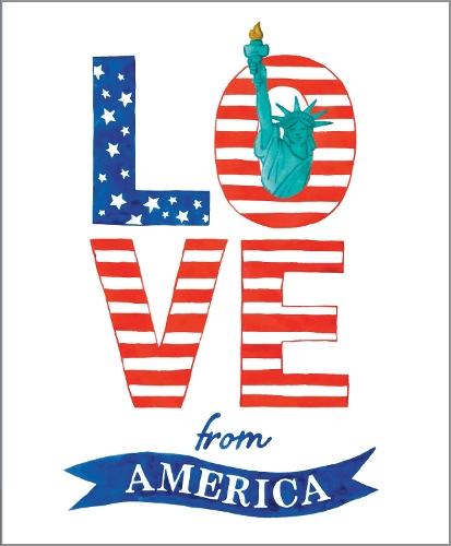 Love from America  by Sarah Jospitre at Abbey's Bookshop, 