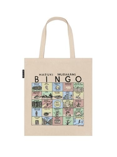 Murakami Bingo Tote Bag  by Out of Print at Abbey's Bookshop, 