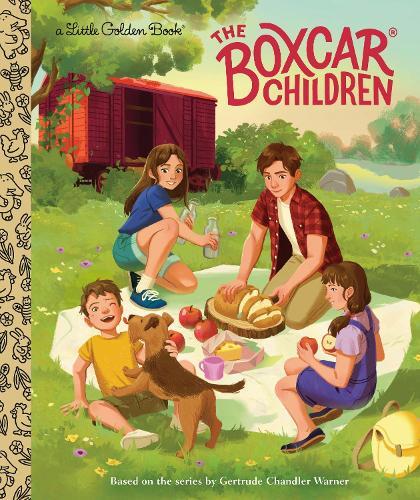 The Boxcar Children Little Golden Book  by Gertrude Chandler Warner at Abbey's Bookshop, 