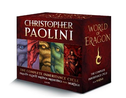 World of Eragon 5-Book Paperback Boxed Set: Eragon; Eldest; Brisingr; Inheritance; Murtagh  by Christopher Paolini at Abbey's Bookshop, 