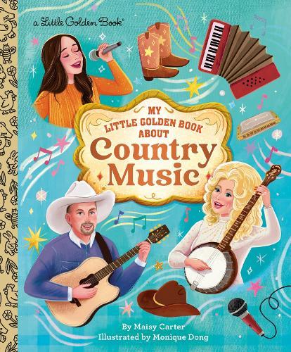 My Little Golden Book About Country Music  by Maisy Carter at Abbey's Bookshop, 