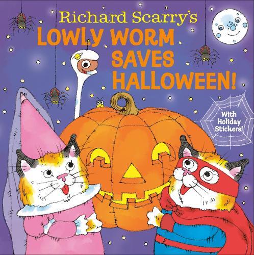 Richard Scarry's Lowly Worm Saves Halloween!  by Richard Scarry at Abbey's Bookshop, 