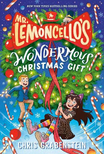 Mr. Lemoncello's Wondermous Christmas Gift  by Chris Grabenstein at Abbey's Bookshop, 