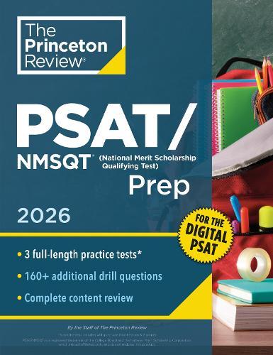 Princeton Review PSAT/NMSQT Prep, 2026: 3 Practice Tests + Review + Online Tools for the Digital PSAT  by Princeton Review at Abbey's Bookshop, 