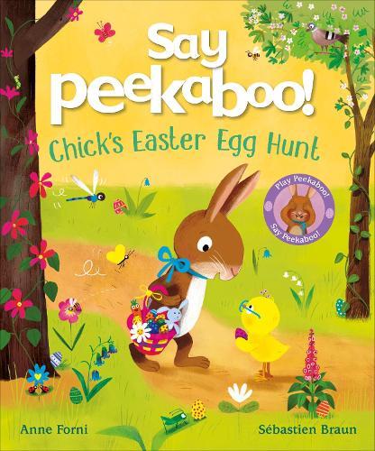 Say Peekaboo! Chick's Easter Egg Hunt  by Anne Forni at Abbey's Bookshop, 