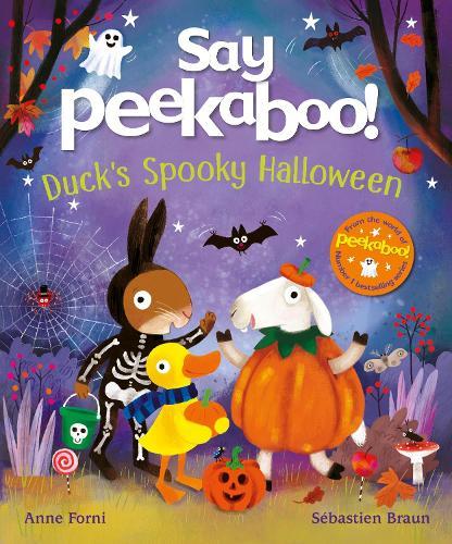 Say Peekaboo! Duck's Spooky Halloween  by Anne Forni at Abbey's Bookshop, 