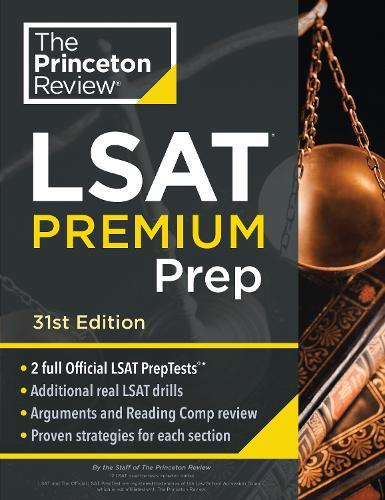 Princeton Review LSAT Premium Prep, 31st Edition: 2 Official LSAT PrepTests + Real LSAT Drills + Review for the New Exam  by Princeton Review at Abbey's Bookshop, 