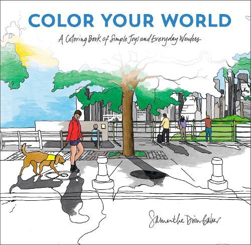 Color Your World: A Coloring Book of Simple Joys and Everyday Wonders  by Samantha Dion Baker at Abbey's Bookshop, 
