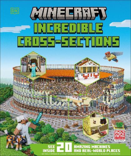 Minecraft Incredible Cross-Sections  by DK at Abbey's Bookshop, 