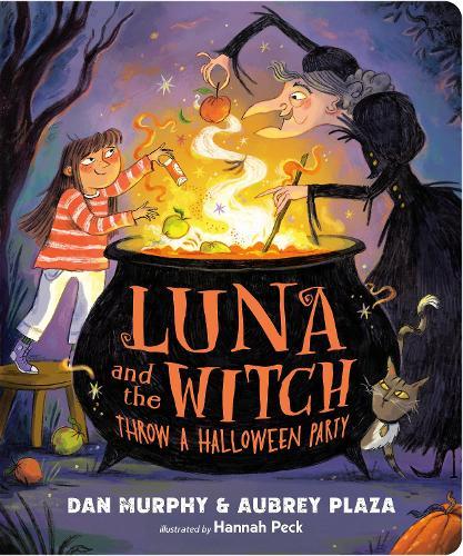 Luna and the Witch Throw a Halloween Party  by Aubrey Plaza at Abbey's Bookshop, 