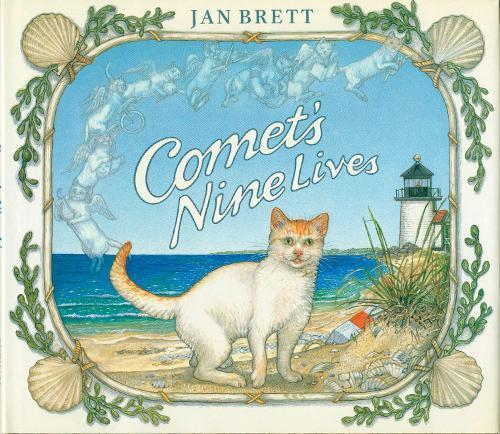 Comet's Nine Lives  by Jan Brett at Abbey's Bookshop, 