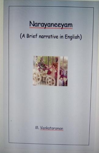 Narayaneeyam (A Brief narrative in English)  by M Venkataraman at Abbey's Bookshop, 